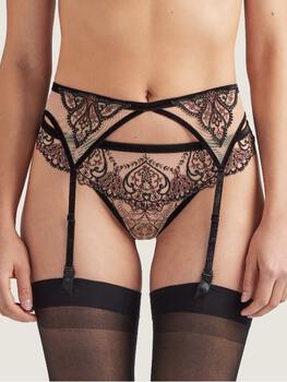 Porte-jarretelles Cœurs enlacés Aubade Lingerie Collants, Bas & Porte-Jarretelles Oh! Darling