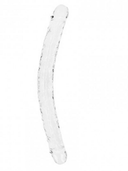 Double dong transparent 45 cm Sextoys Double Stimulation Oh! Darling