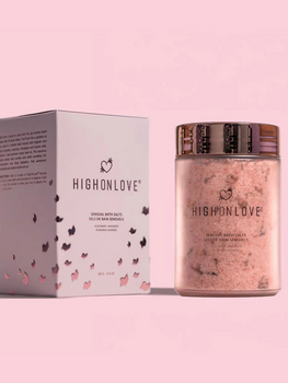 Sels de bain sensuels et pailletés HighOnLove Bien-être Massage du corps Oh! Darling