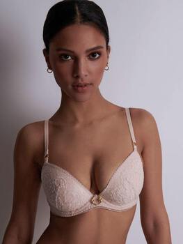 Soutien-Gorge Push-Up Illusion Fauve Thé Blanc Aubade Lingerie Soutiens-gorge Oh! Darling