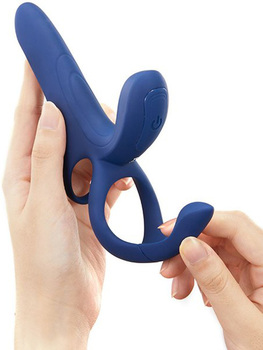 Pleasure Pivot stimulateur connecté pour couple 4 en 1 bleu Sextoys Sextoy Homme Oh! Darling
