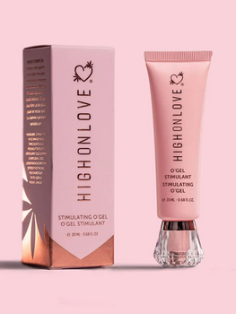 Tube O'Gel stimulant HighOnLove 20 ml Aphrodisiaque Plus de plaisir et de libido Oh! Darling