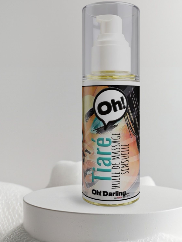 Huile de Massage Oh! Sensuelle Fleurs de Tiaré Bien-être Massage du corps Oh! Darling