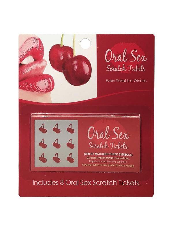 Tickets à gratter Oral Sex Cul'turel Jeu coquin Oh! Darling