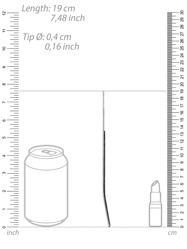 Tige à urètre métal OU639 Ouch 2