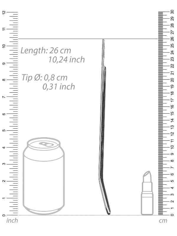 Tige à urètre métal 646 Ouch BDSM Tige à urètre Oh! Darling