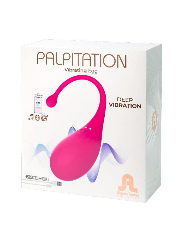 Œuf vibrant connecté Palpitation Adrien Lastic Sextoys Oeuf vibrant Oh! Darling