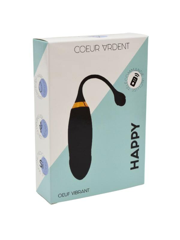 Œuf Vibrant Télécommandé Happy Cœur Ardent Sextoys Oeuf vibrant Oh! Darling