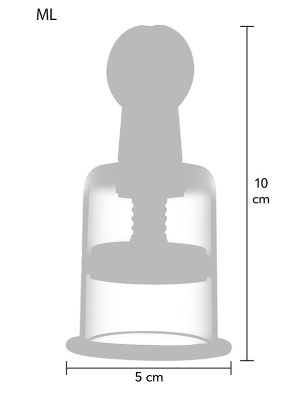 Pompe seins M/L Sextoys Pompes à clitoris, vulve et tétons Oh! Darling