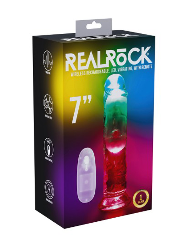 Dildo vibrant Lumineux 18 cm LED Sextoys Stimulation vaginale Oh! Darling