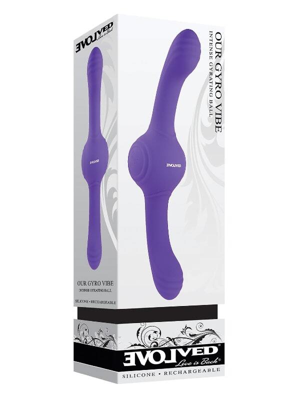 Vibromasseur à double extrémité Our Gyro Vibe Evolved Sextoys Oeuf vibrant / Vibromasseur couple Oh! Darling