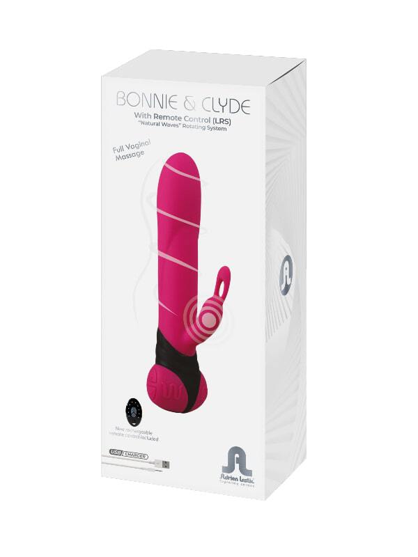 Vibromasseur Bonnie & Clyde Adrien Lastic Sextoys Vibromasseur Oh! Darling