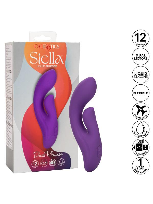 Vibromasseur Dual Pleaser Stella Calexotics Sextoys Vibromasseur Oh! Darling