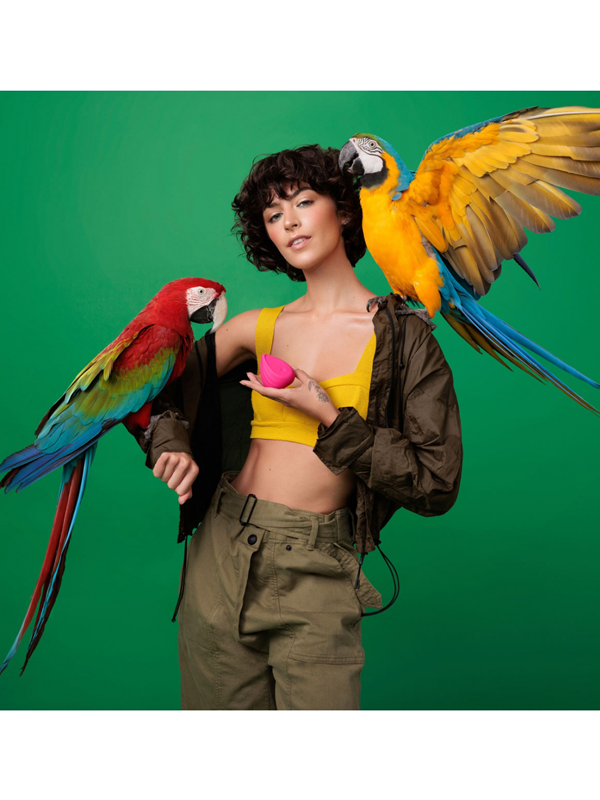 Vibromasseur externe Biird Evii rose Sextoys Stimulateur clitoridien Oh! Darling