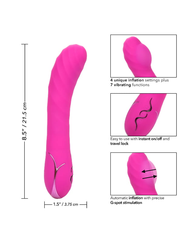 Vibromasseur Gonflable G-Wand Calexotics Sextoys Vibromasseur Oh! Darling