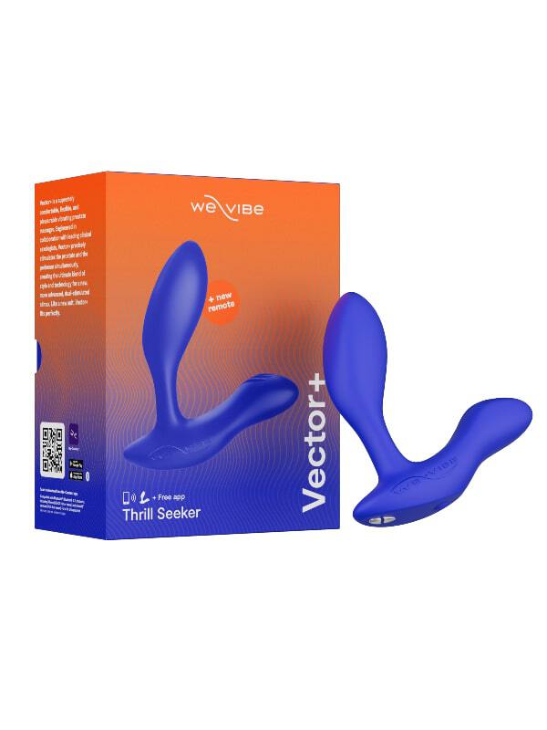 Stimulateur prostatique connecté We-Vibe Vector + Sextoys Stimulateur de prostate Oh! Darling